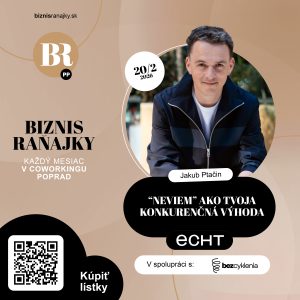BRP 44: Jakub Ptačin - "Neviem" ako tvoja konkurenčná výhoda