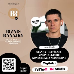 BRP 50: Rasťo Kiavčin - Staň sa digitálnou mašinou, ktorú konkurencia nedobehne